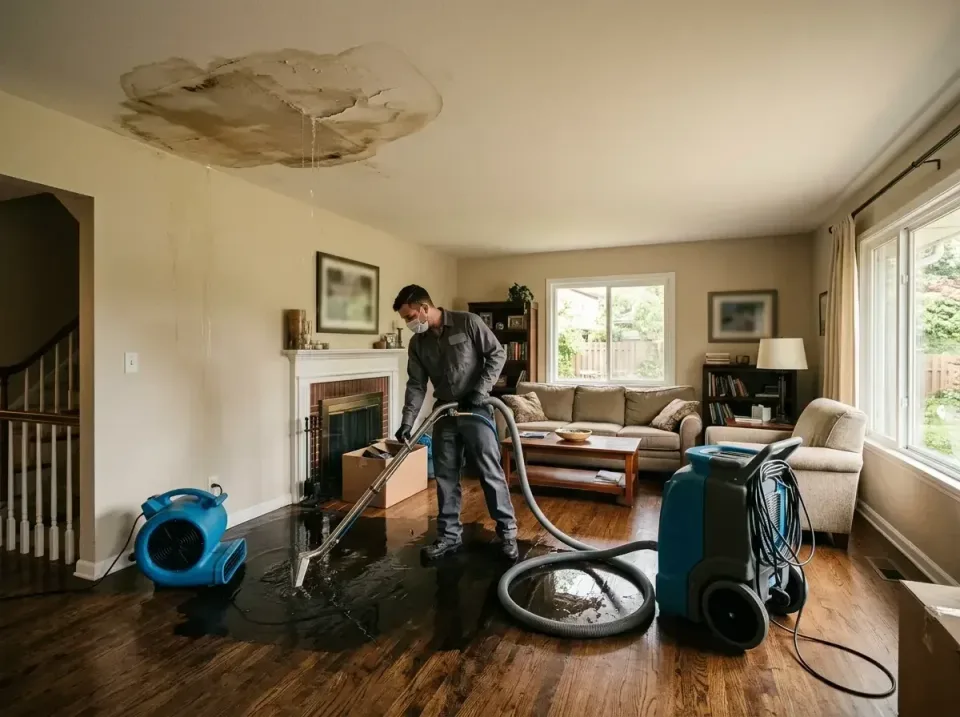 attic-pipe-burst-ceiling-drip-008 — frequently asked questions, Water Damage Restoration & Carpet Care in St. Joseph, MI